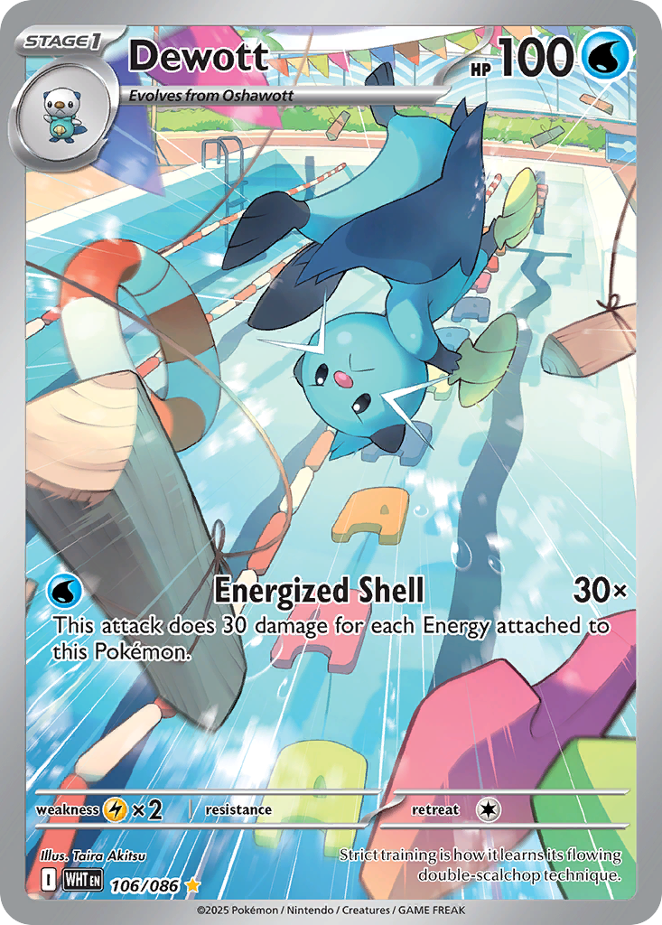 Dewott 106/086 White Flare
