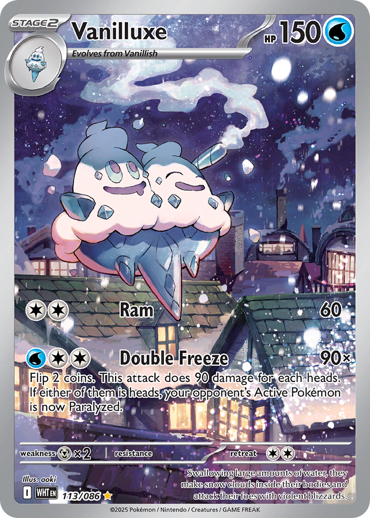 Vanilluxe 113/086 White Flare