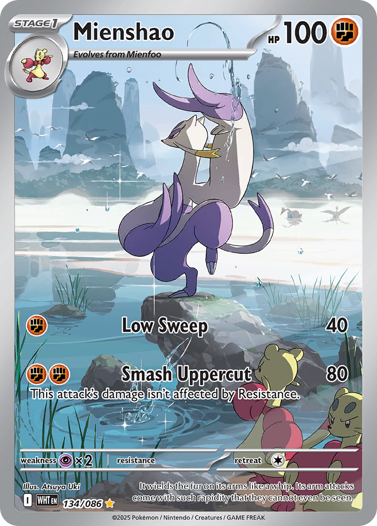 Mienshao 134/086 White Flare
