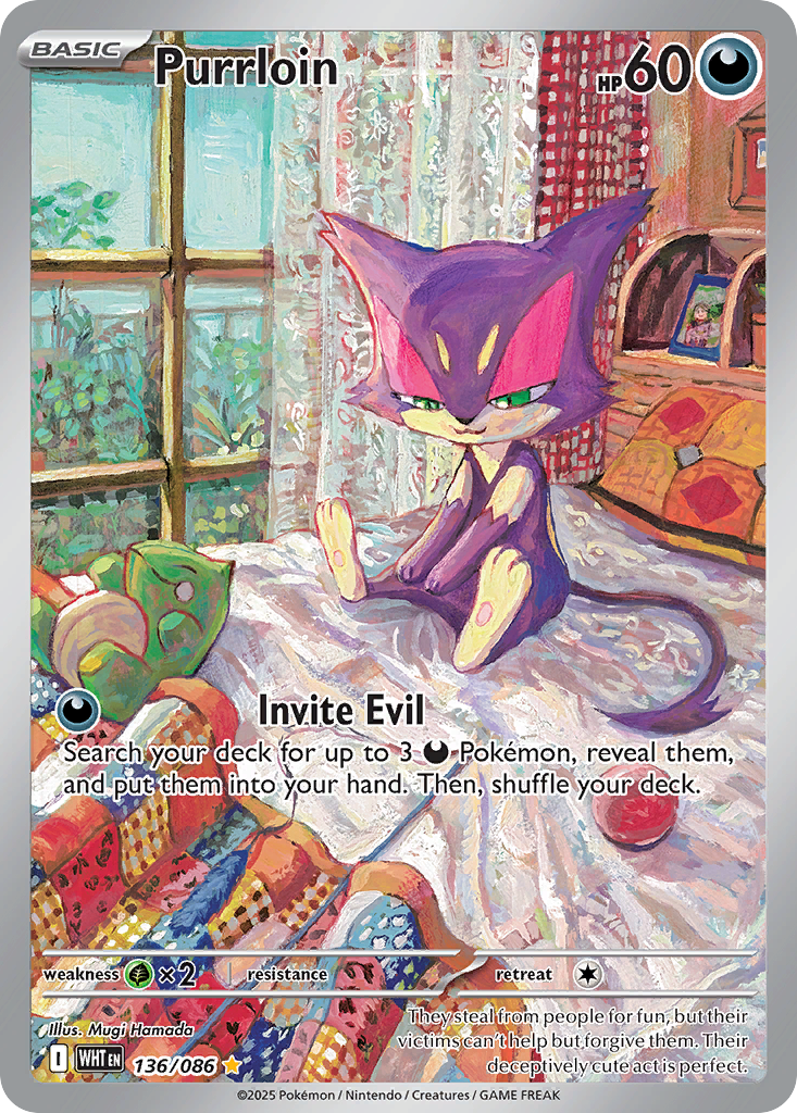 Purrloin 136/086 White Flare