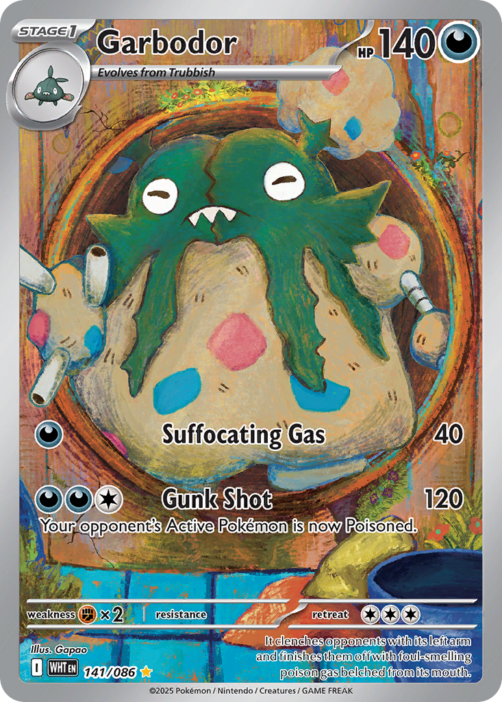 Garbodor 141/086 White Flare