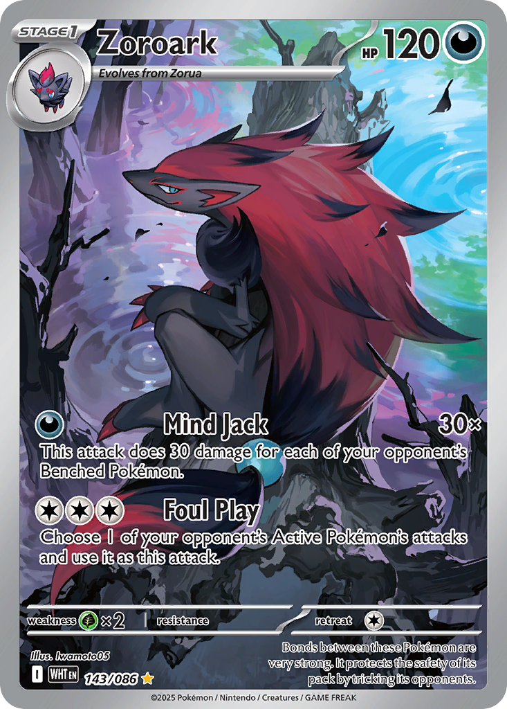 Zoroark 143/086 White Flare