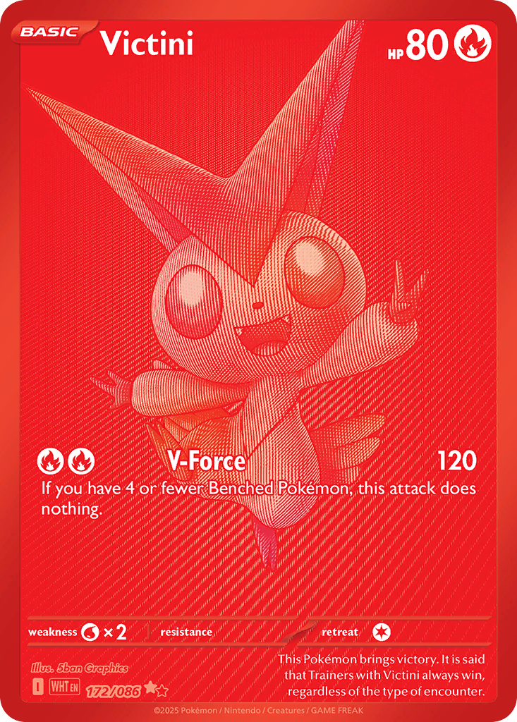 Victini 172/086 White Flare