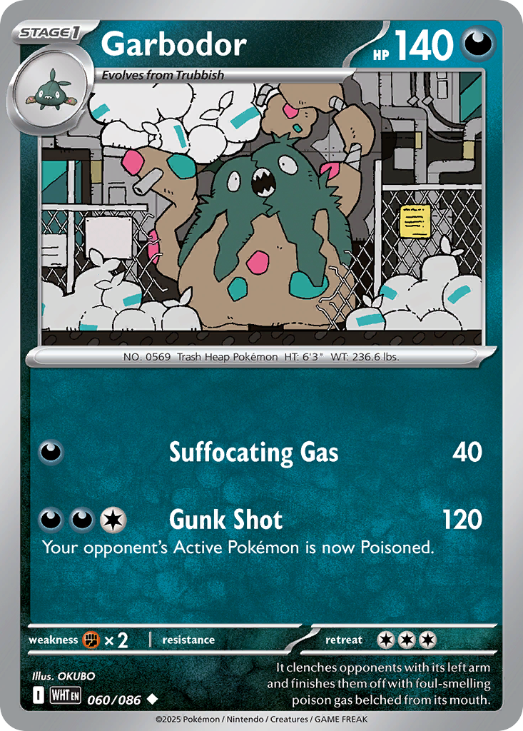 Garbodor 060/086 White Flare