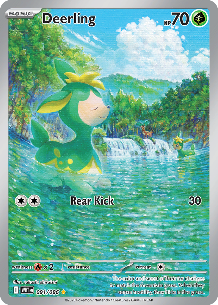 Deerling 091/086 White Flare
