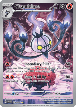 Chandelure 103/086 White Flare
