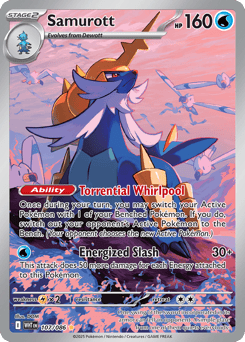 Samurott 107/086 White Flare