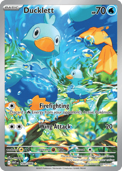 Ducklett 109/086 White Flare