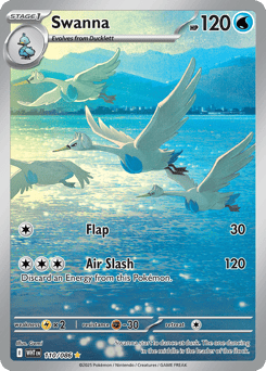 Swanna 110/086 White Flare