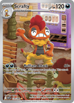 Scrafty 139/086 White Flare