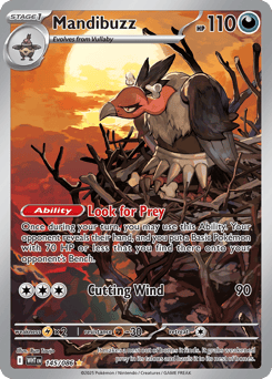 Mandibuzz 145/086 White Flare