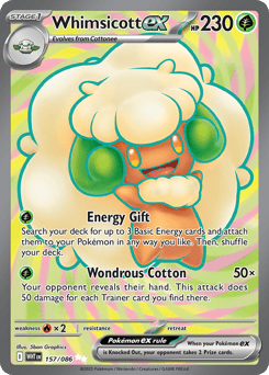 Whimsicott ex 157/086 White Flare