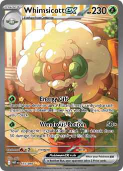 Whimsicott ex 165/086 White Flare
