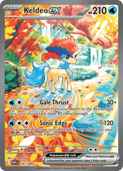 Keldeo ex 167/086 White Flare