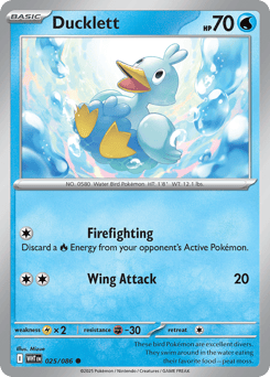 Ducklett 025/086 White Flare
