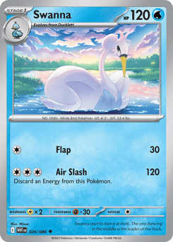 Swanna 026/086 White Flare