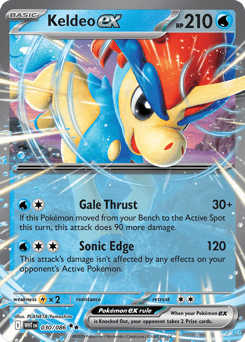Keldeo ex 030/086 White Flare