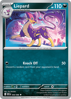 Liepard 056/086 White Flare