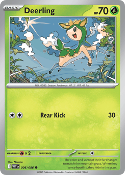 Deerling 006/086 White Flare