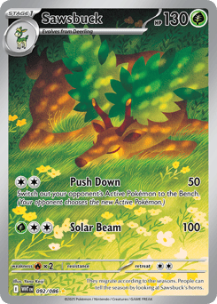 Sawsbuck 092/086 White Flare