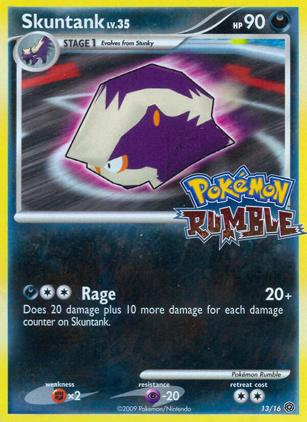 Skuntank 13/16 Pokémon Rumble