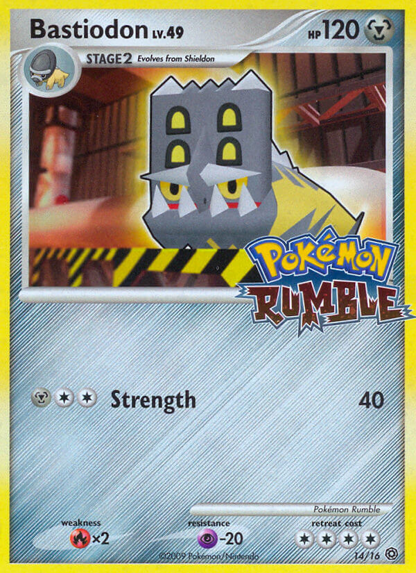 Bastiodon 14/16 Pokémon Rumble