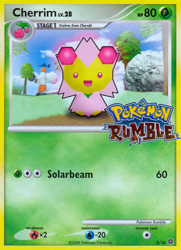 Cherrim 2/16 Pokémon Rumble