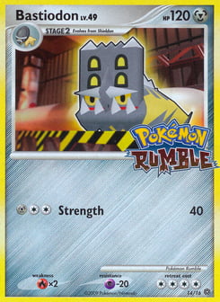 Bastiodon 14/16 Pokémon Rumble