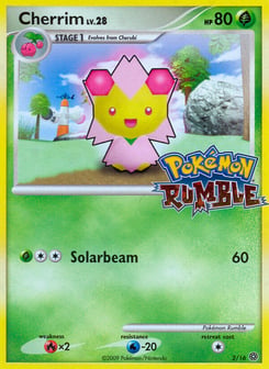 Cherrim 2/16 Pokémon Rumble