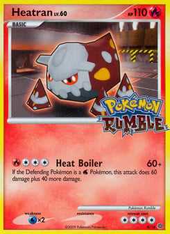Heatran 4/16 Pokémon Rumble
