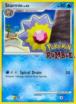 Starmie 5/16 Pokémon Rumble