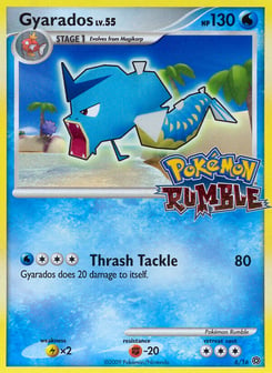 Gyarados 6/16 Pokémon Rumble