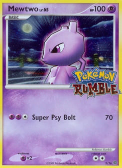 Mewtwo 9/16 Pokémon Rumble
