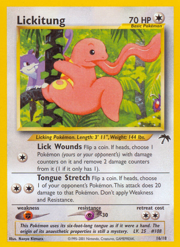 Lickitung 16/18 Southern Islands