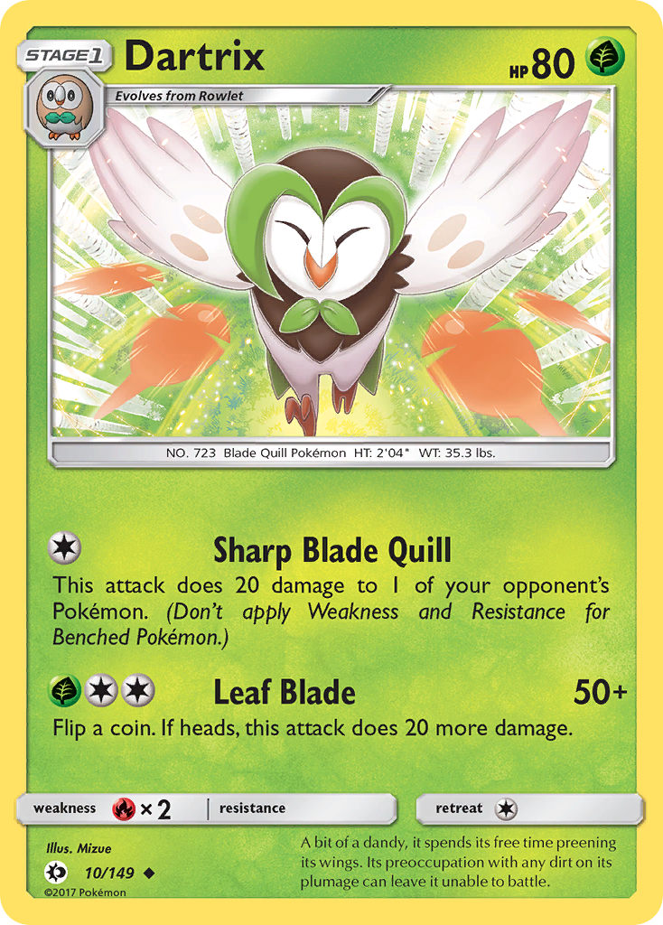 Dartrix 10/149 Sun & Moon