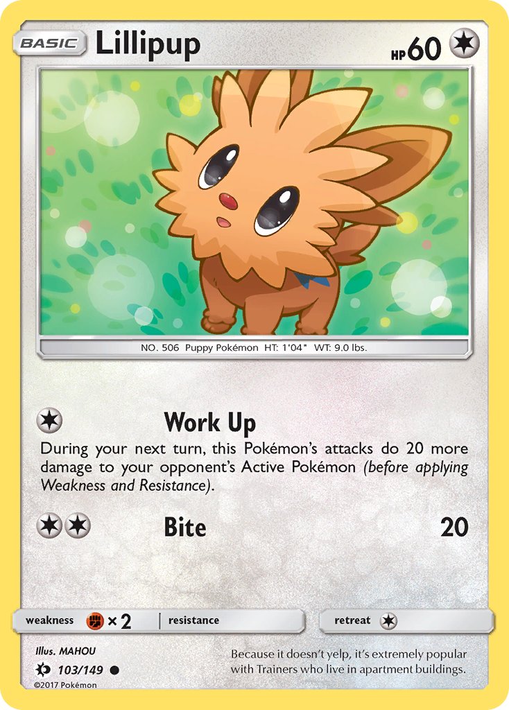 Lillipup 103/149 Sun & Moon