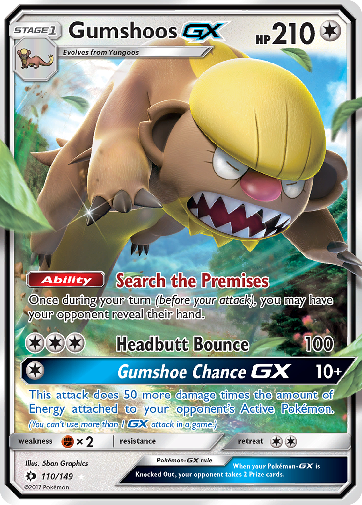 Gumshoos-GX 110/149 Sun & Moon