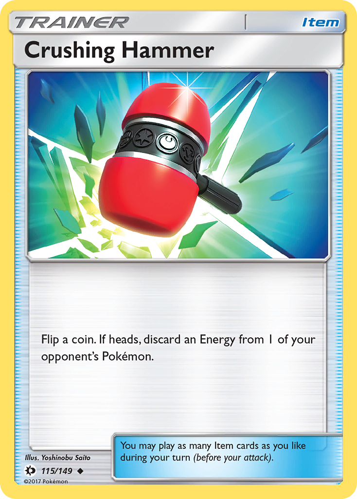 Crushing Hammer 115/149 Sun & Moon