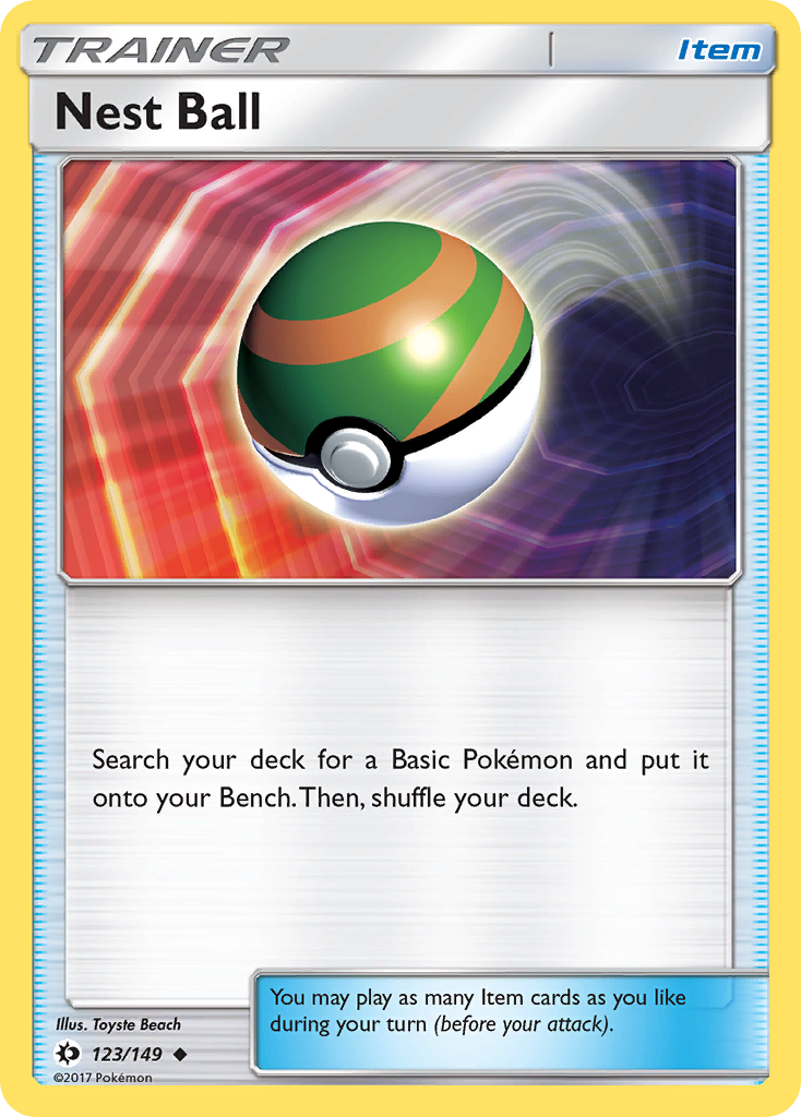 Nest Ball 123/149 Sun & Moon