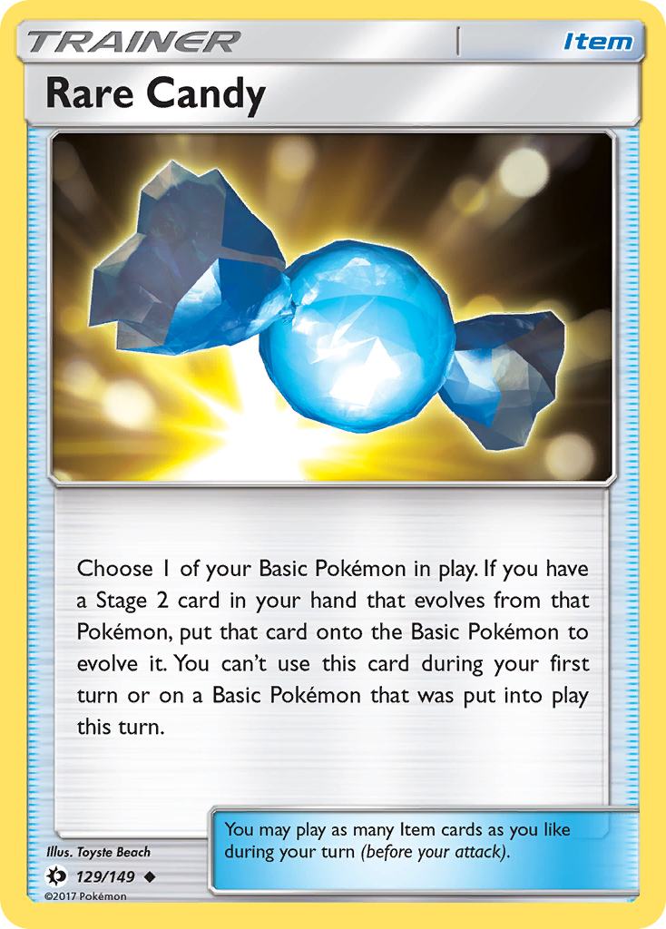 Rare Candy 129/149 Sun & Moon
