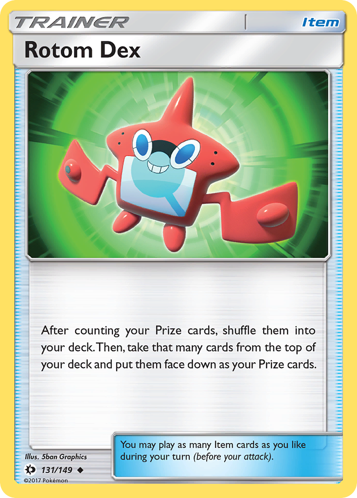 Rotom Dex 131/149 Sun & Moon