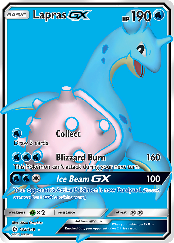 Lapras-GX 139/149 Sun & Moon