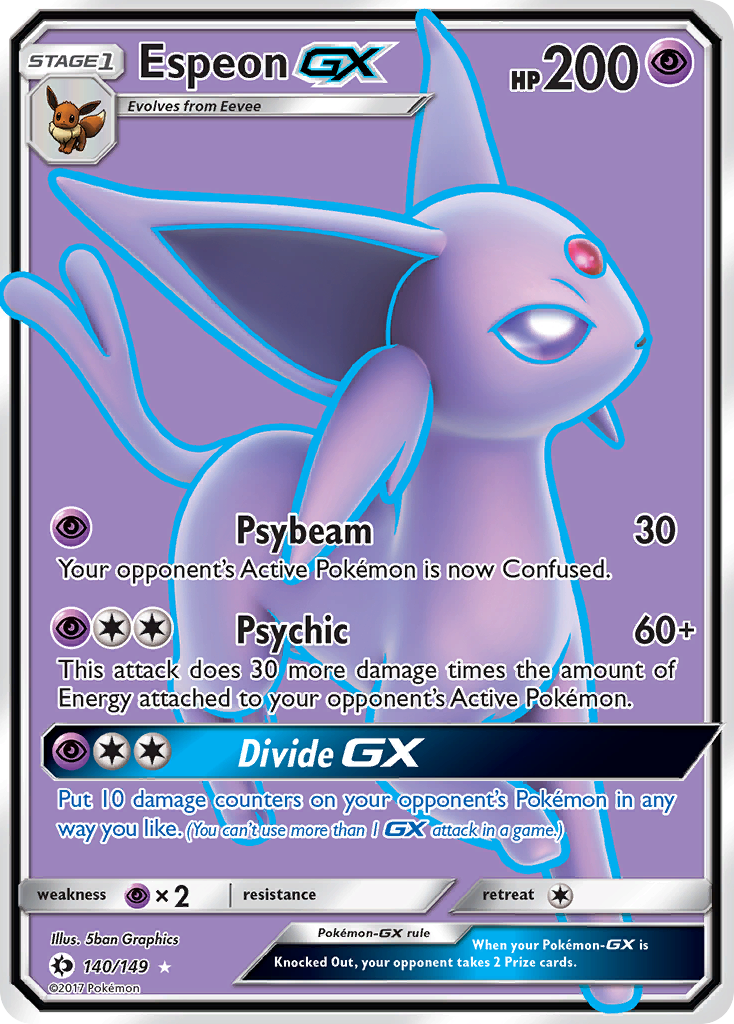 Espeon-GX 140/149 Sun & Moon