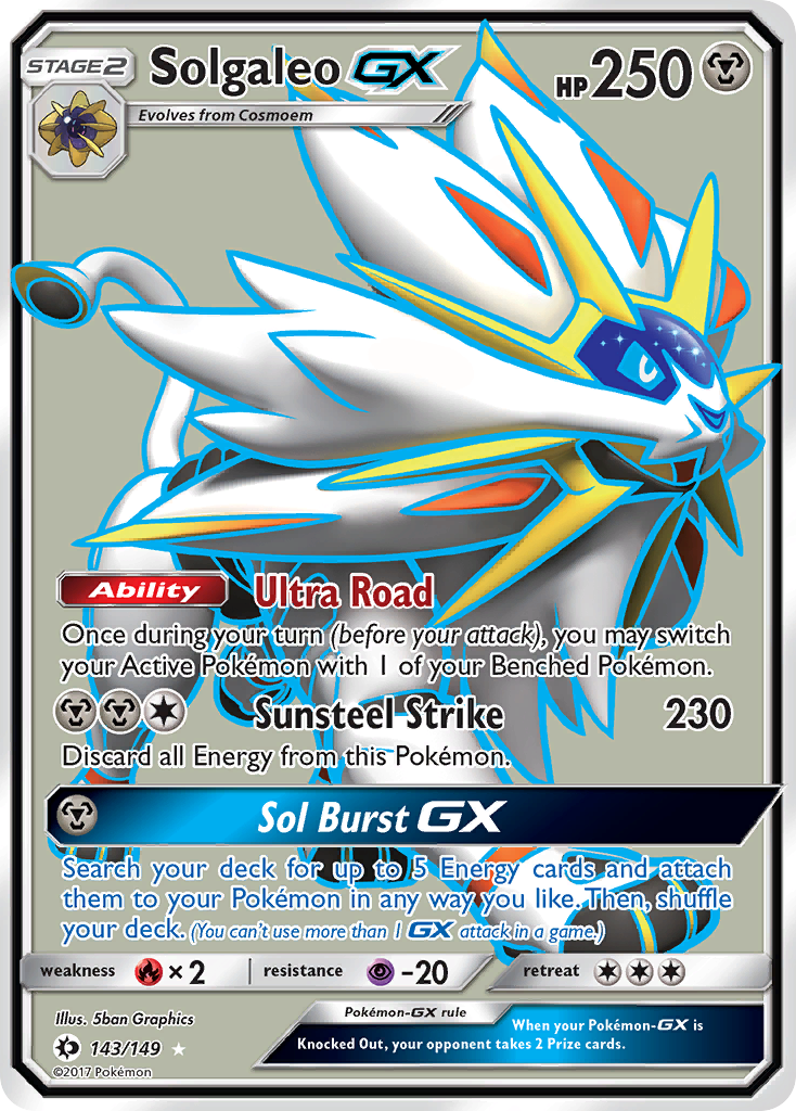 Solgaleo-GX 143/149 Sun & Moon