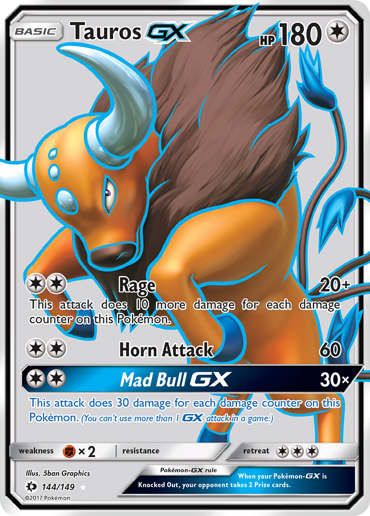 Tauros-GX 144/149 Sun & Moon