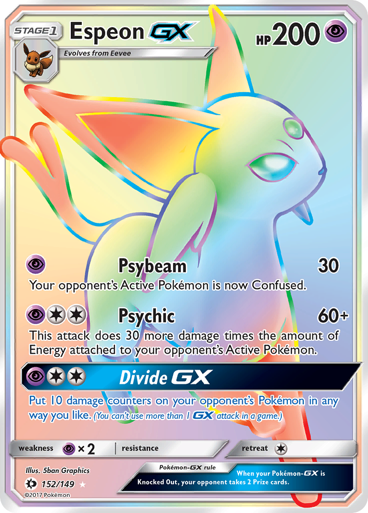 Espeon-GX 152/149 Sun & Moon