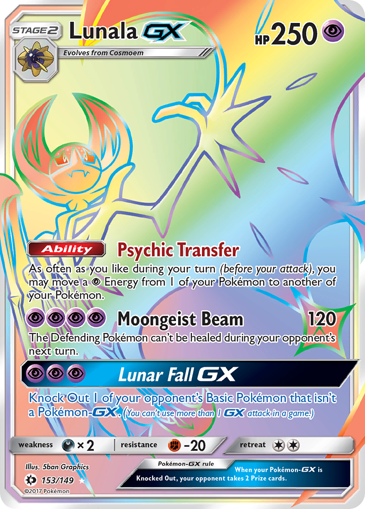 Lunala-GX 153/149 Sun & Moon