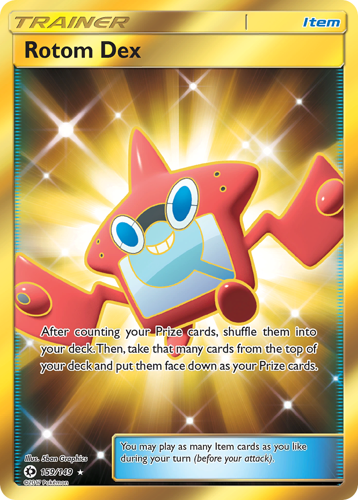 Rotom Dex 159/149 Sun & Moon