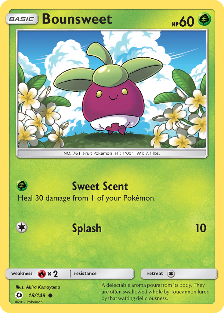 Bounsweet 18/149 Sun & Moon