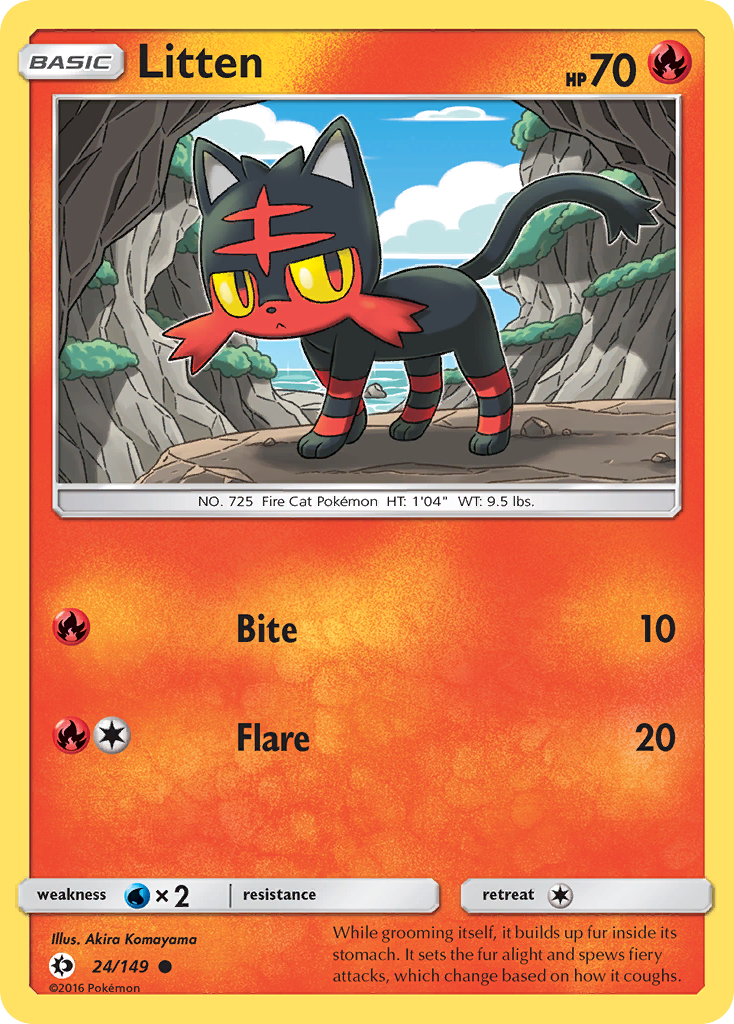 Litten 24/149 Sun & Moon